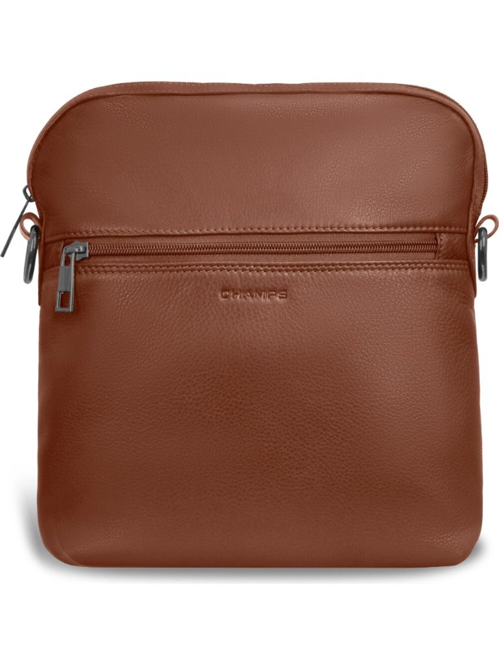 Champs Onyx Collection Leather Crossbody in Brown ($159)